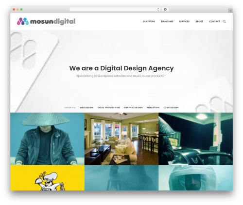 Uncode WordPress theme - mosundigital.com