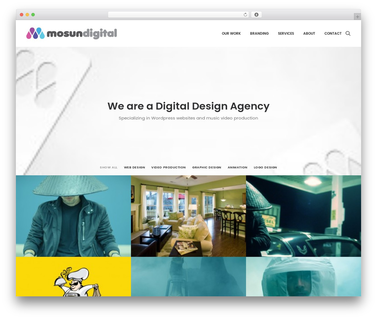 Uncode WordPress theme - mosundigital.com