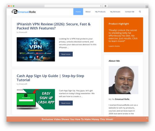 Postgopher WordPress plugin - emanuelrolle.com