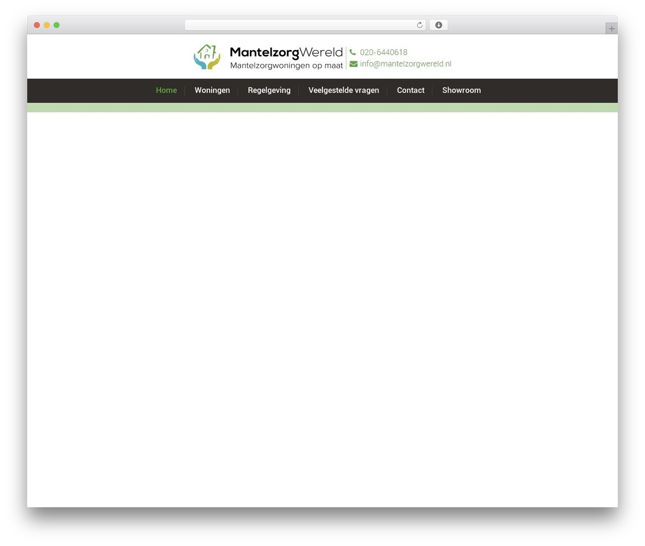 WordPress theme Worker - mantelzorgwereld.nl