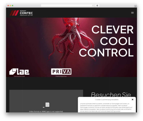 Agencium WordPress theme - berndt-contec.de