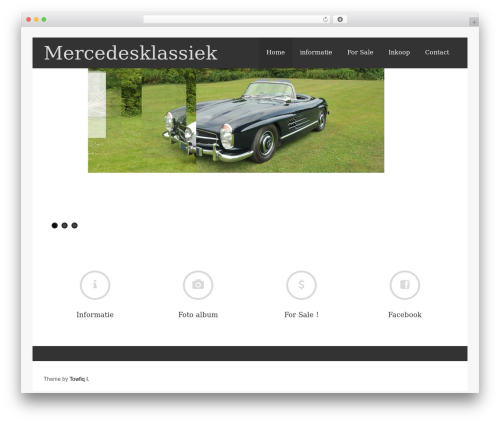 Asteria Lite WordPress theme - mercedesklassiek.nl