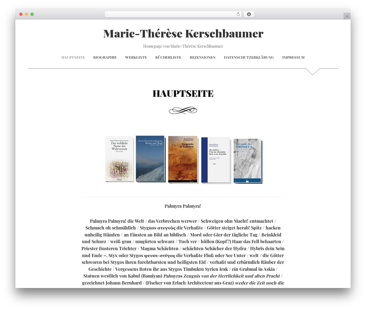 Blank WordPress theme - mtkerschbaumer.at