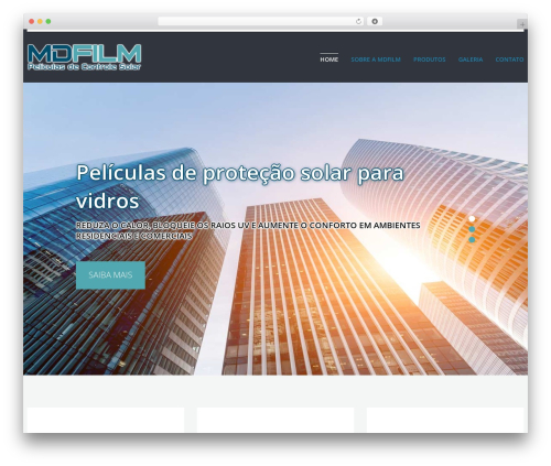 cherry WordPress website theme - mdfilm.com.br