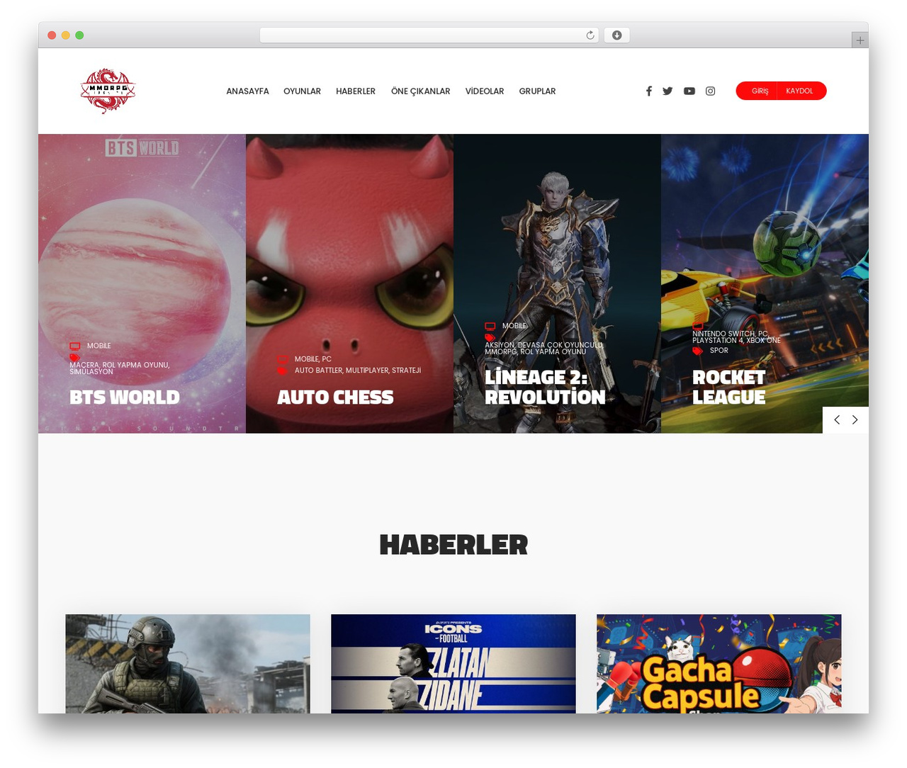 Cloux WordPress theme design - mmorpgturkiye.com Cloux WordPress theme design - mmorpgturkiye.com