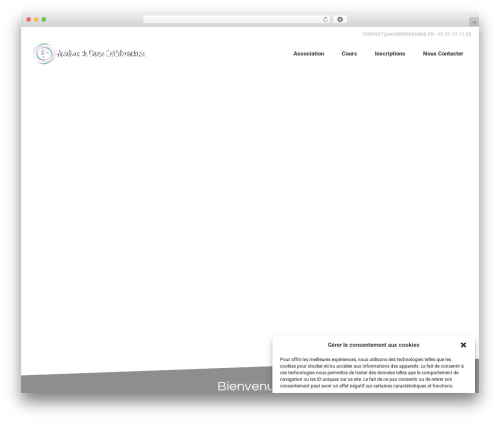 Cmsmasters content composer WordPress plugin - academiedansechatellerault.fr