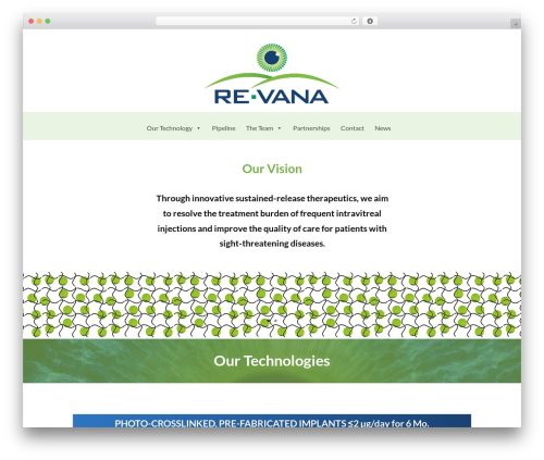 Divi WordPress theme - revanatx.com