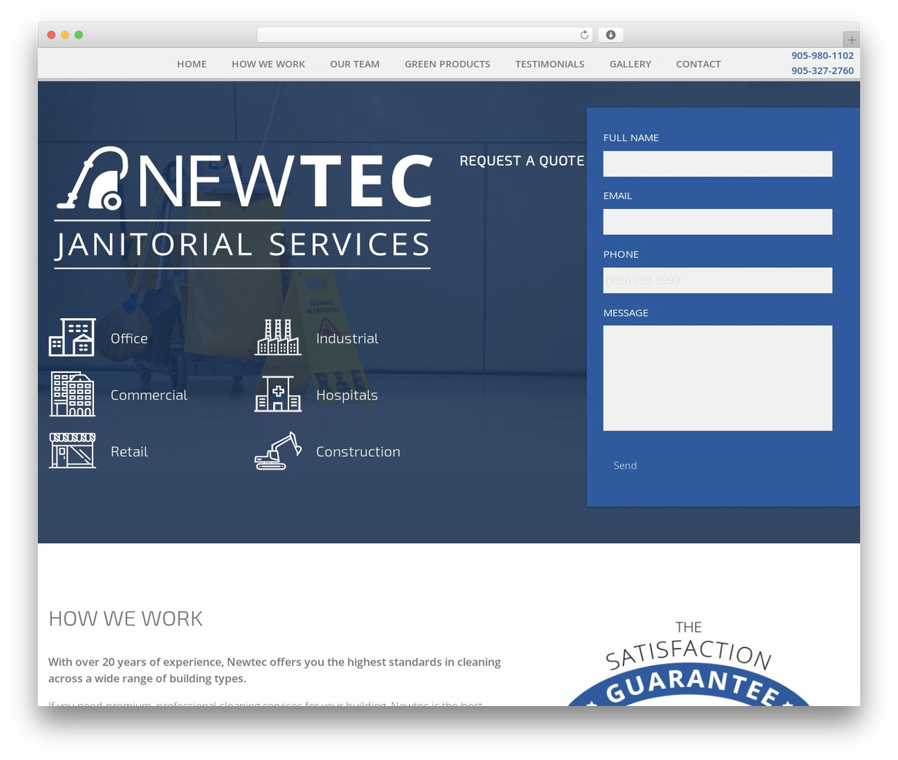 Future Access top WordPress theme - newtecjanitorial.ca