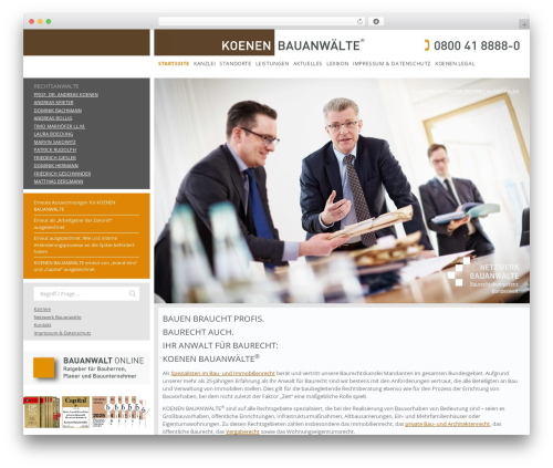 GeneratePress WordPress theme - bauanwaelte.de