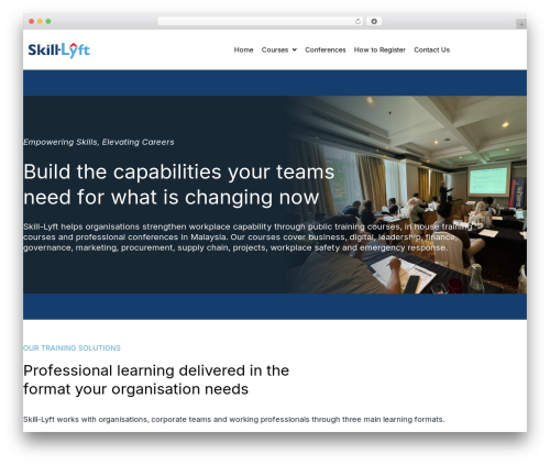 Hello Elementor WordPress theme - skill-lyft.com