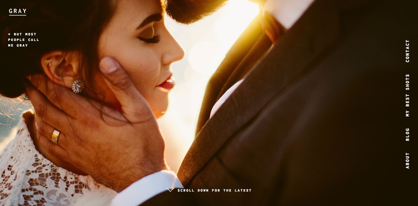 Michael Gray Theme WordPress theme by Hello Hello Studio