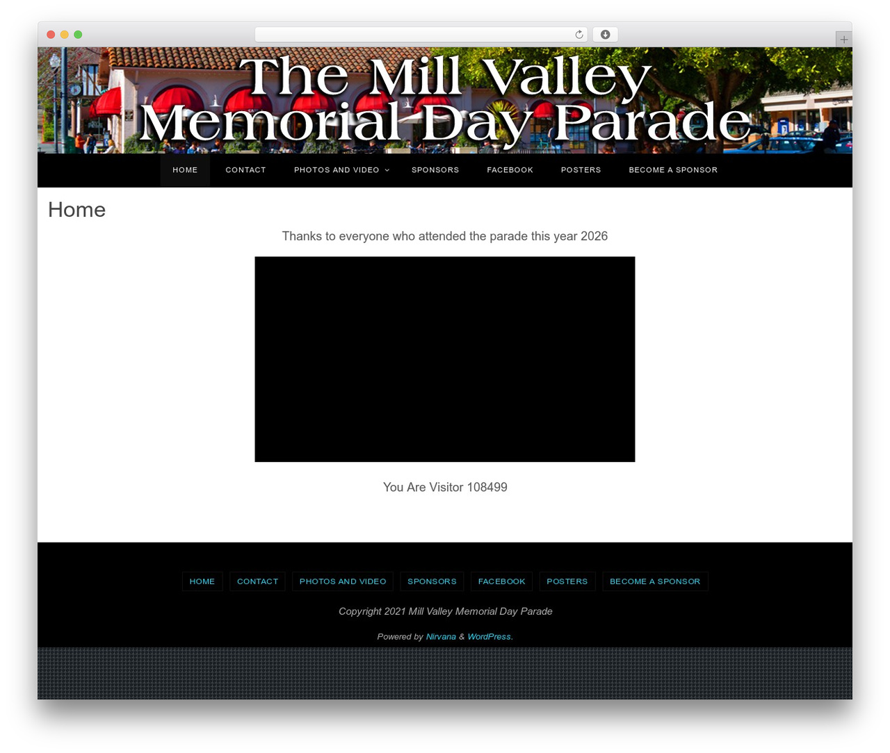 Nirvana WP theme - mviloveaparade.com/wordpress