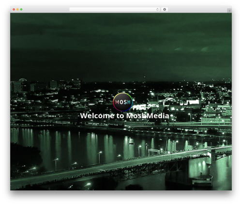 OneUp WordPress theme - moshmedia.com