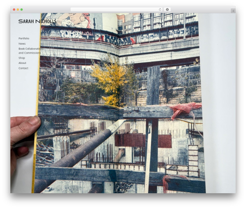 Reframe Plus WordPress theme - sarahnicholls.com