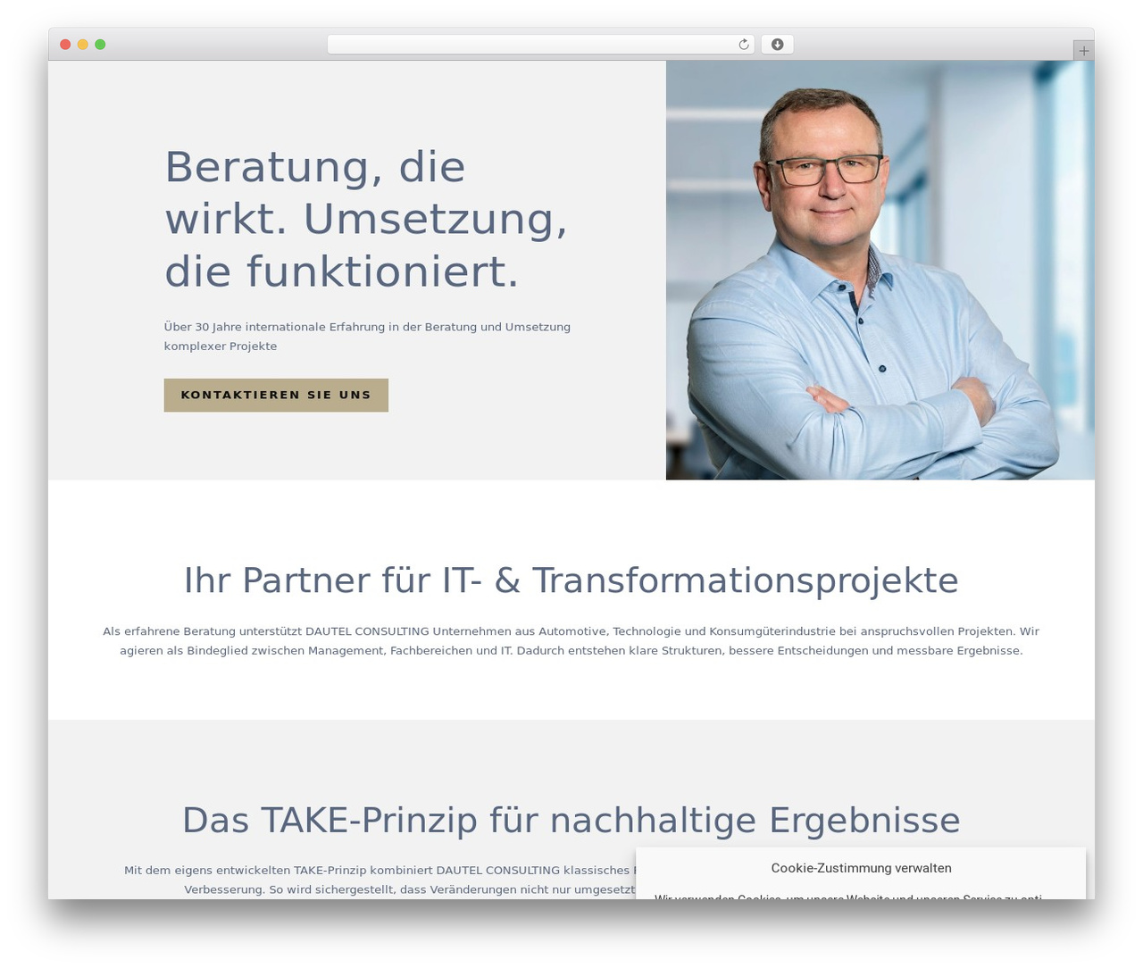 Theme WordPress Constructor - dautel-consulting.de