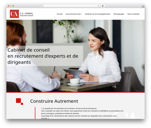 Theme WordPress Hello Elementor - caconseil.com