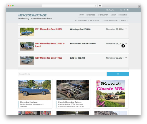 Bsa pro scripteo WordPress plugin - mercedesheritage.com