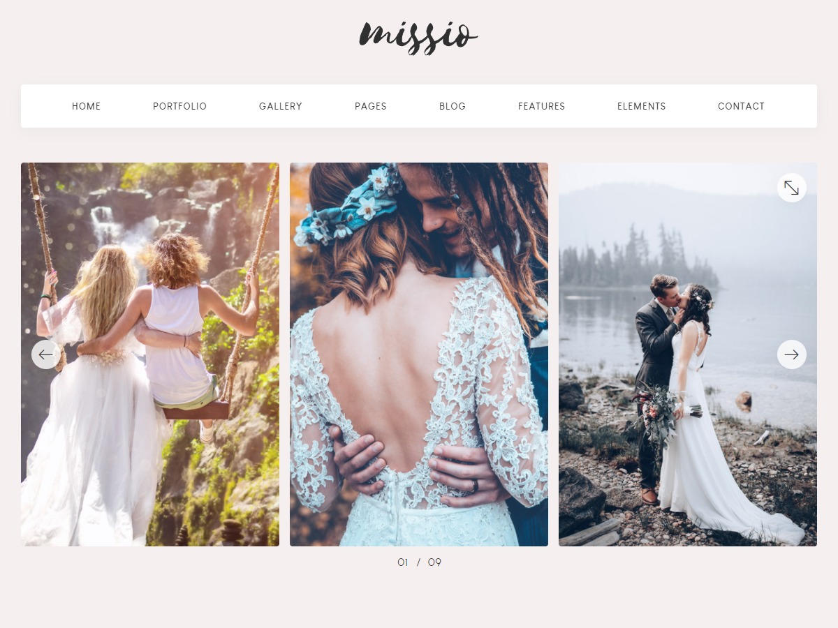 WordPress theme Missio WordPress theme Missio
