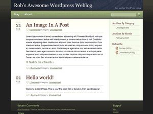 Abstractia theme WordPress by Rob Goodlatte