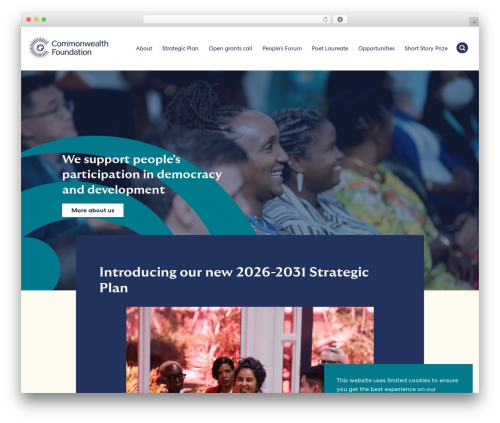 CHD WordPress theme - commonwealthfoundation.com