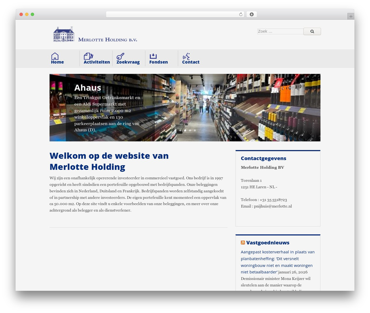 Child Theme for Divi WordPress theme design - merlotte.nl