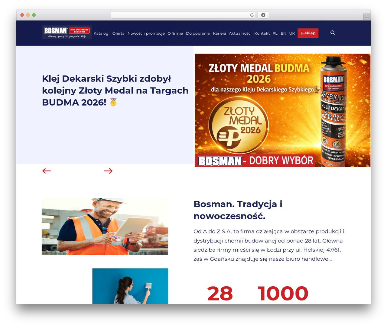 dynamite theme WordPress - odadoz.pl