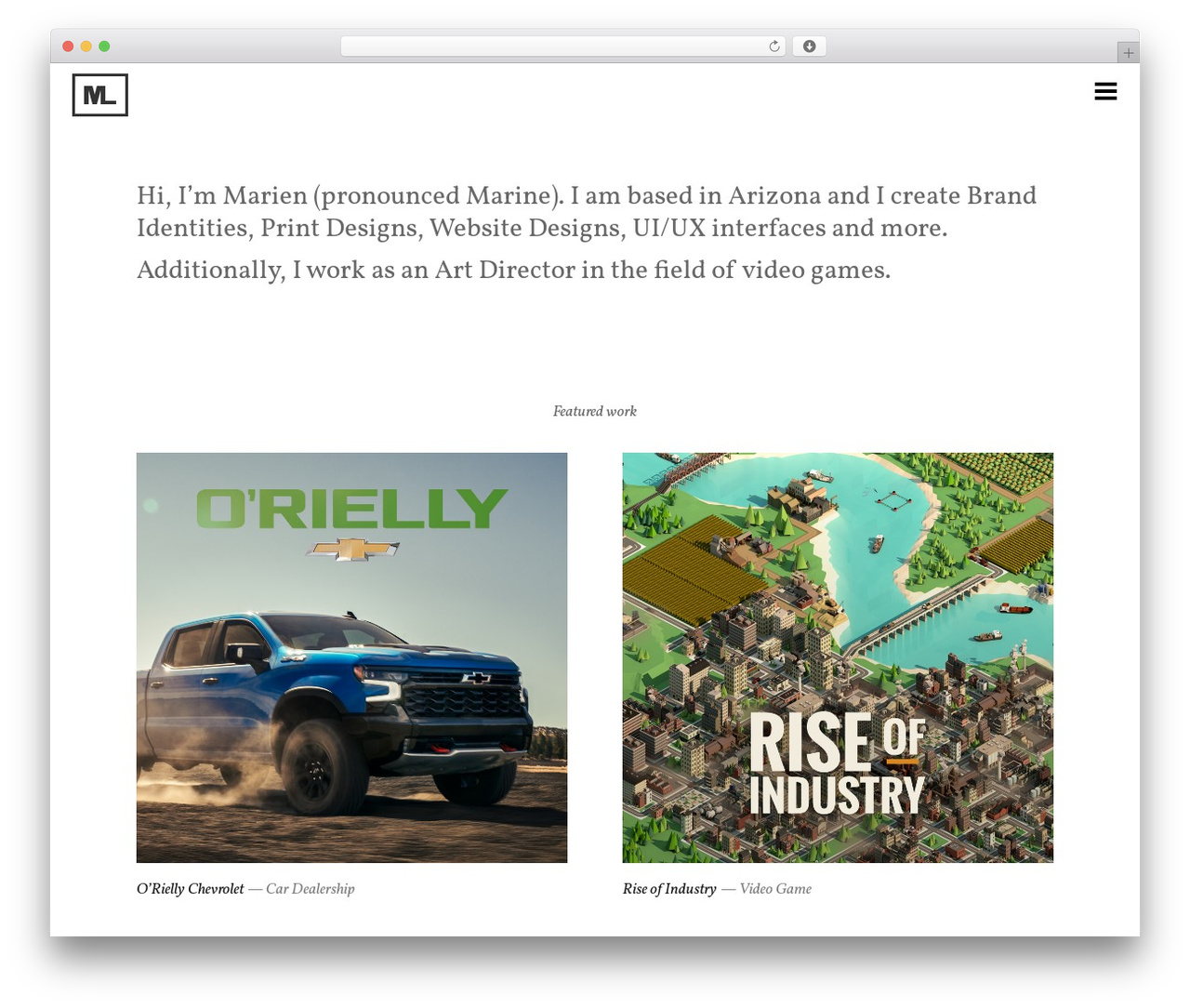 Enfold WordPress theme - marienlely.com