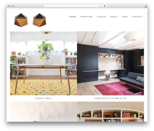 Gallery Responsive WordPress Theme wallpapers WordPress theme - millionstudio.com