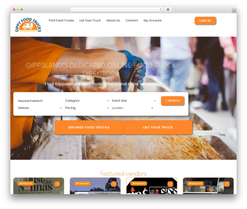 Directorist pricing plans WordPress plugin - gippyfoodtrucks.com