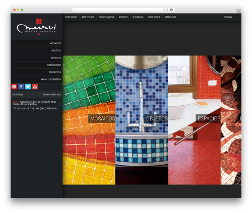 Murvi theme WordPress - murvi.com.ar