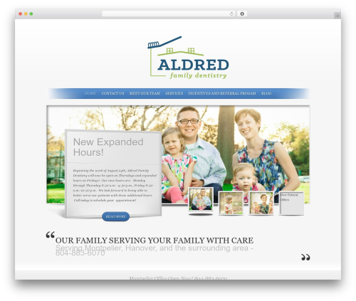 SimplePress theme WordPress - mountainroaddentist.com