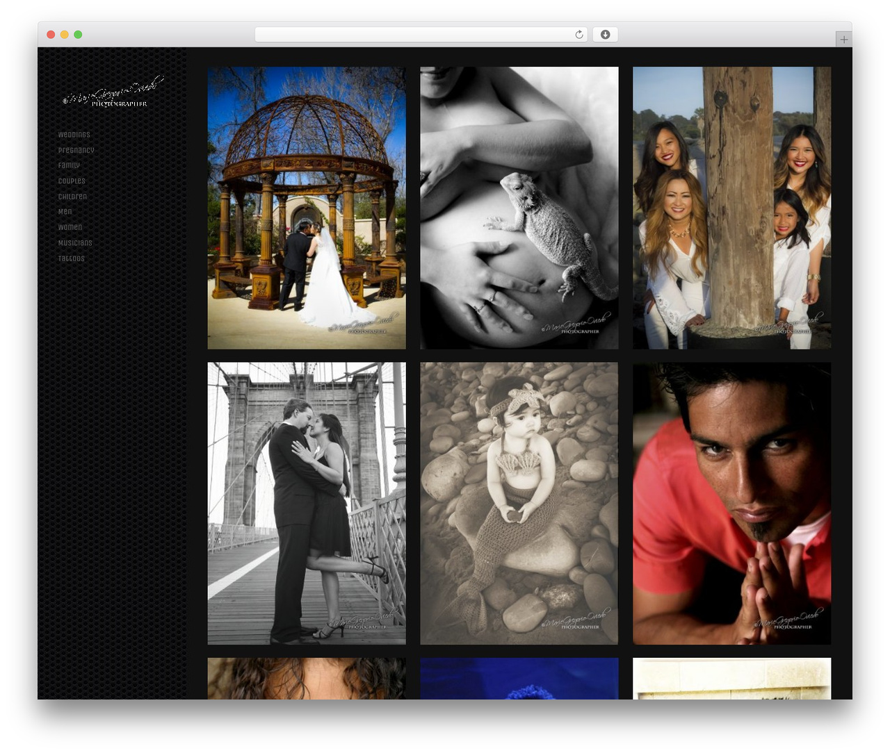 Skylab WP theme - mariethephotographer.com