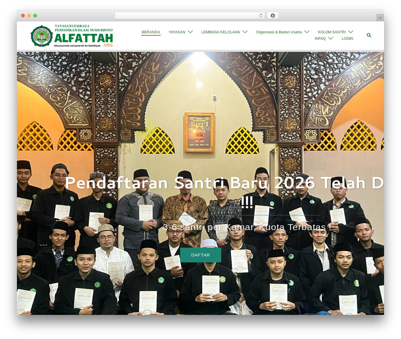 Sydney theme WordPress - alfattah.org