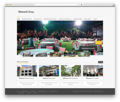 Theme WordPress Optimas - mahmoodsgroup.com
