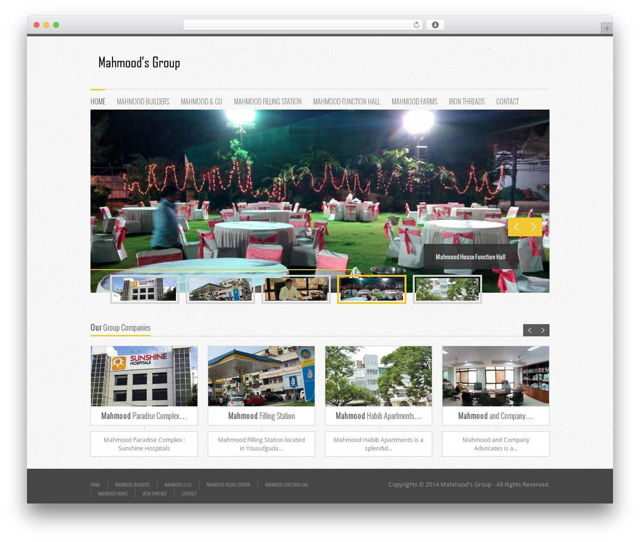 Theme WordPress Optimas - mahmoodsgroup.com