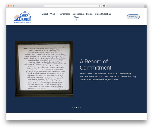 Theme WordPress Divi - trurohistoricalsociety.org