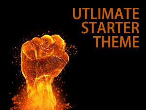 Theme WordPress Ultimate Starter Theme by Boris Poget