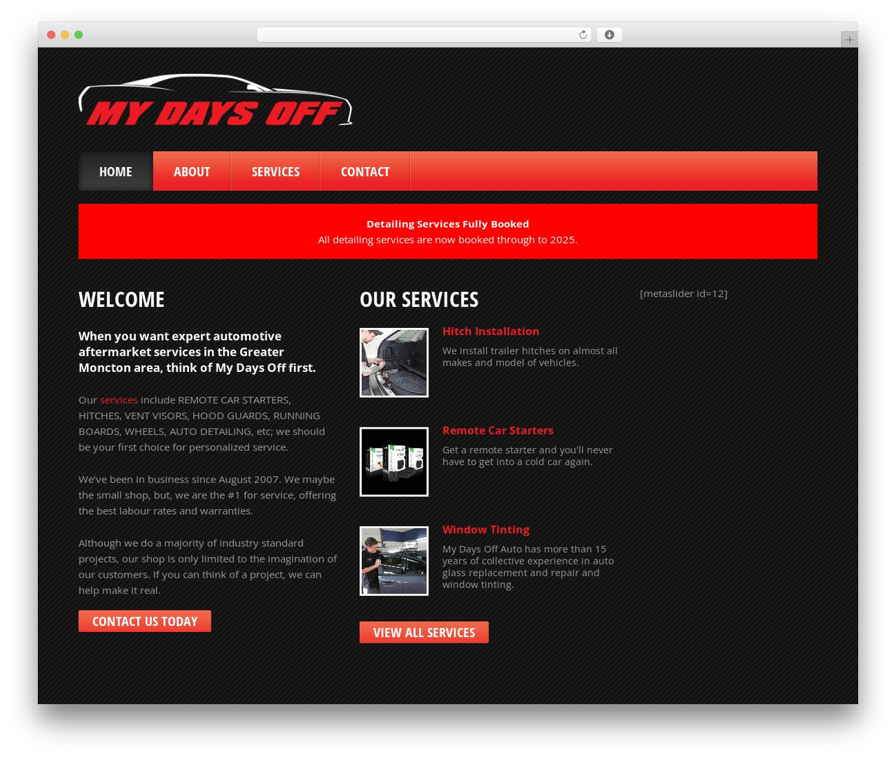 WordPress theme Custom Wordpress Theme - mydaysoffauto.com WordPress theme Custom Wordpress Theme - mydaysoffauto.com