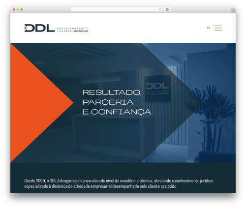 WordPress theme ddl - ddllaw.com.br
