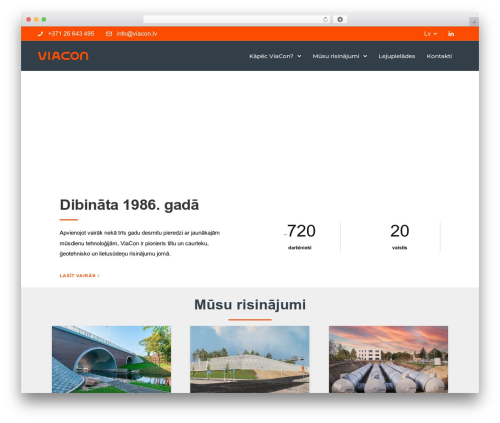 Be grid WordPress plugin - viacon.lv