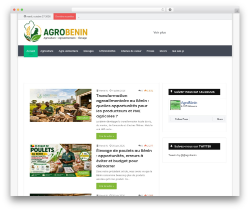 WhatsApp Share Button (whatsapp) free WordPress plugin - agrobenin.com