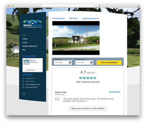Leaflet maps marker pro WordPress plugin - merlincottages.com