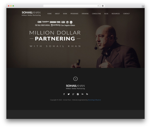 WordPress theme Xone - milliondollarpartnering.com