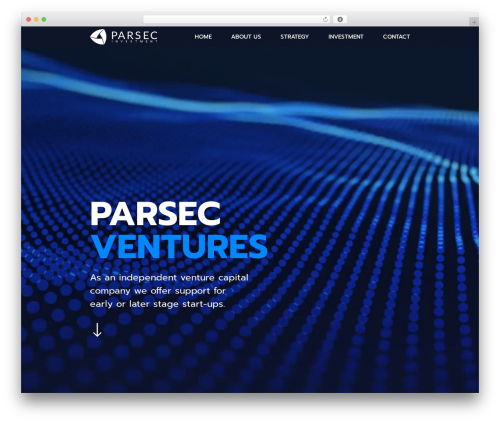 WP theme Hello Elementor - parsecinvest.com