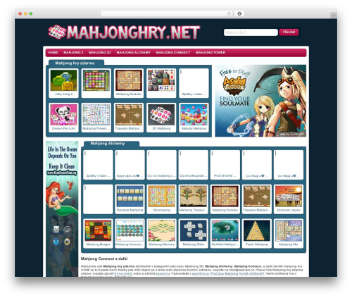WTB Game WordPress theme - mahjonghry.net