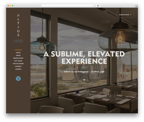 Altius WordPress theme - altiuspgh.com