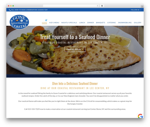 Beacon Theme WordPress theme - gonecoastalrestaurant.com