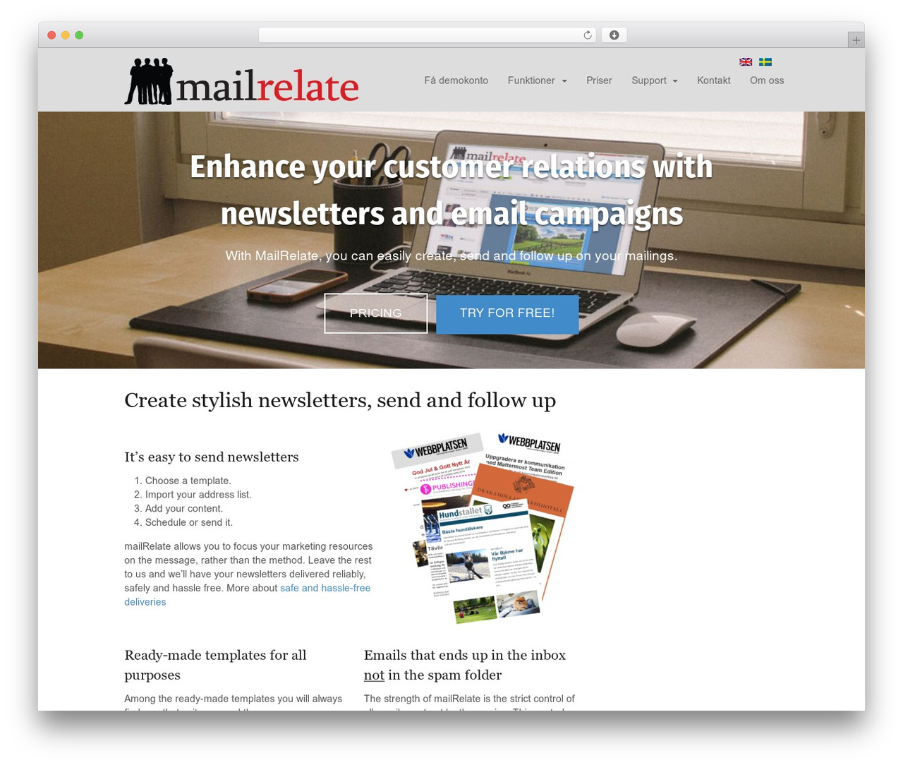 Canvas WordPress theme - mailrelate.com Canvas WordPress theme - mailrelate.com