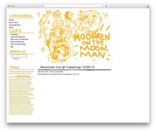Decayed best WordPress theme - moonmenonthemoonman.com