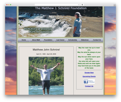 MSH Responsive Theme theme WordPress - matthewjschnirel.com